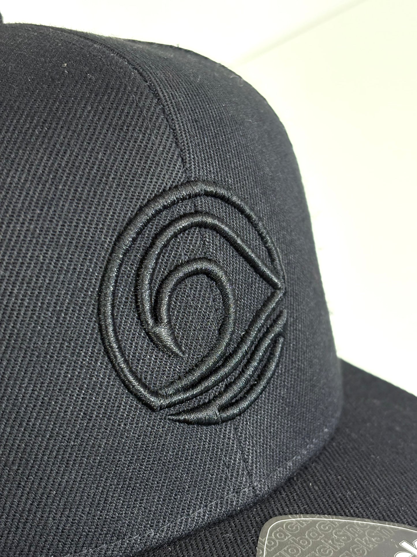 3D Embroidered Cap - Black