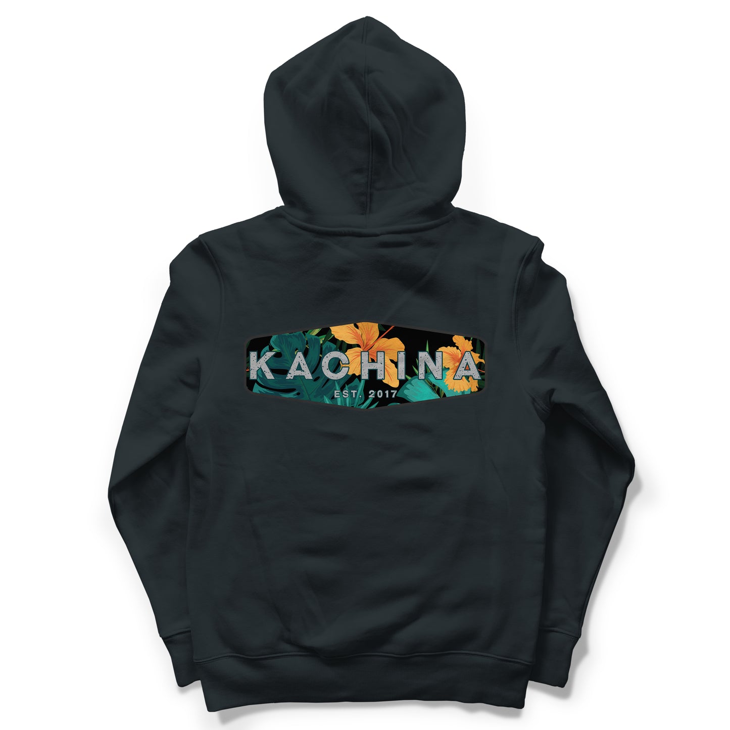 Hibiscus Hoodie - Black