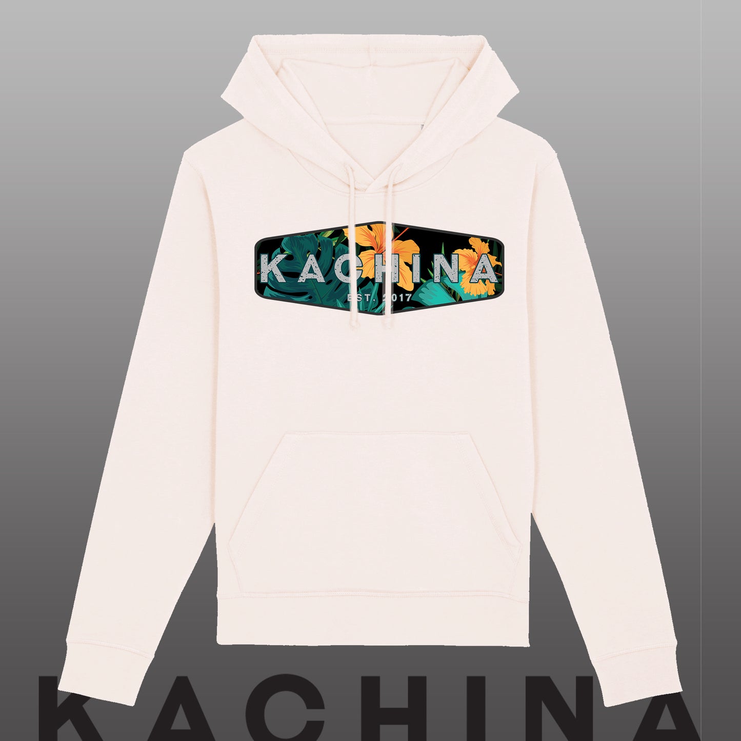 Hibiscus Hoodie - Natural