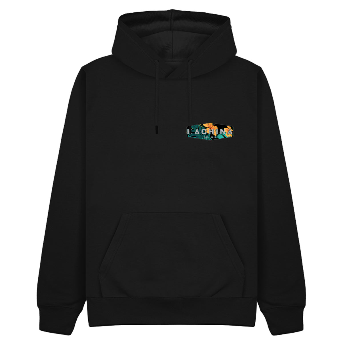 Hibiscus Hoodie - Black