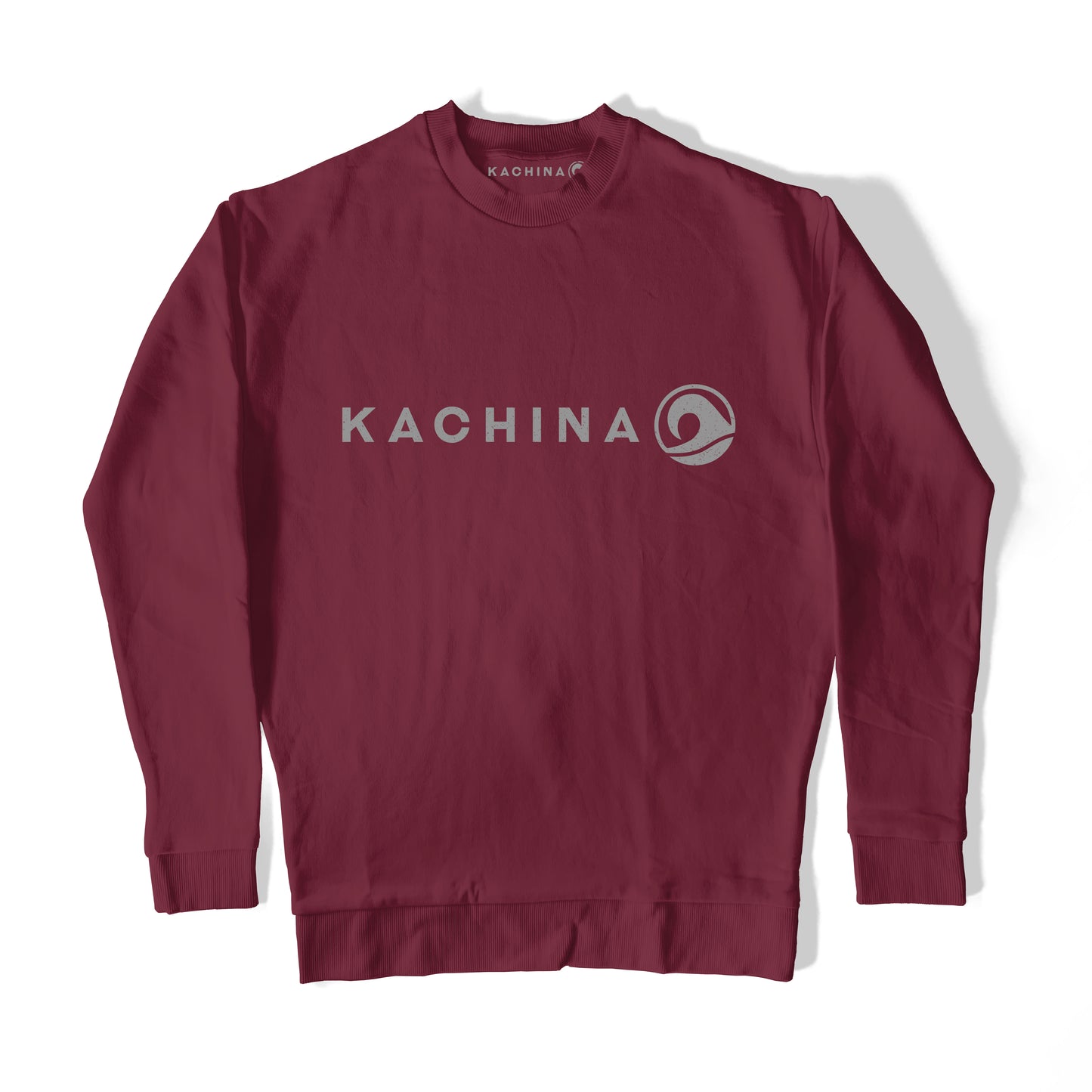 In Line Burgundy Sweatshirt