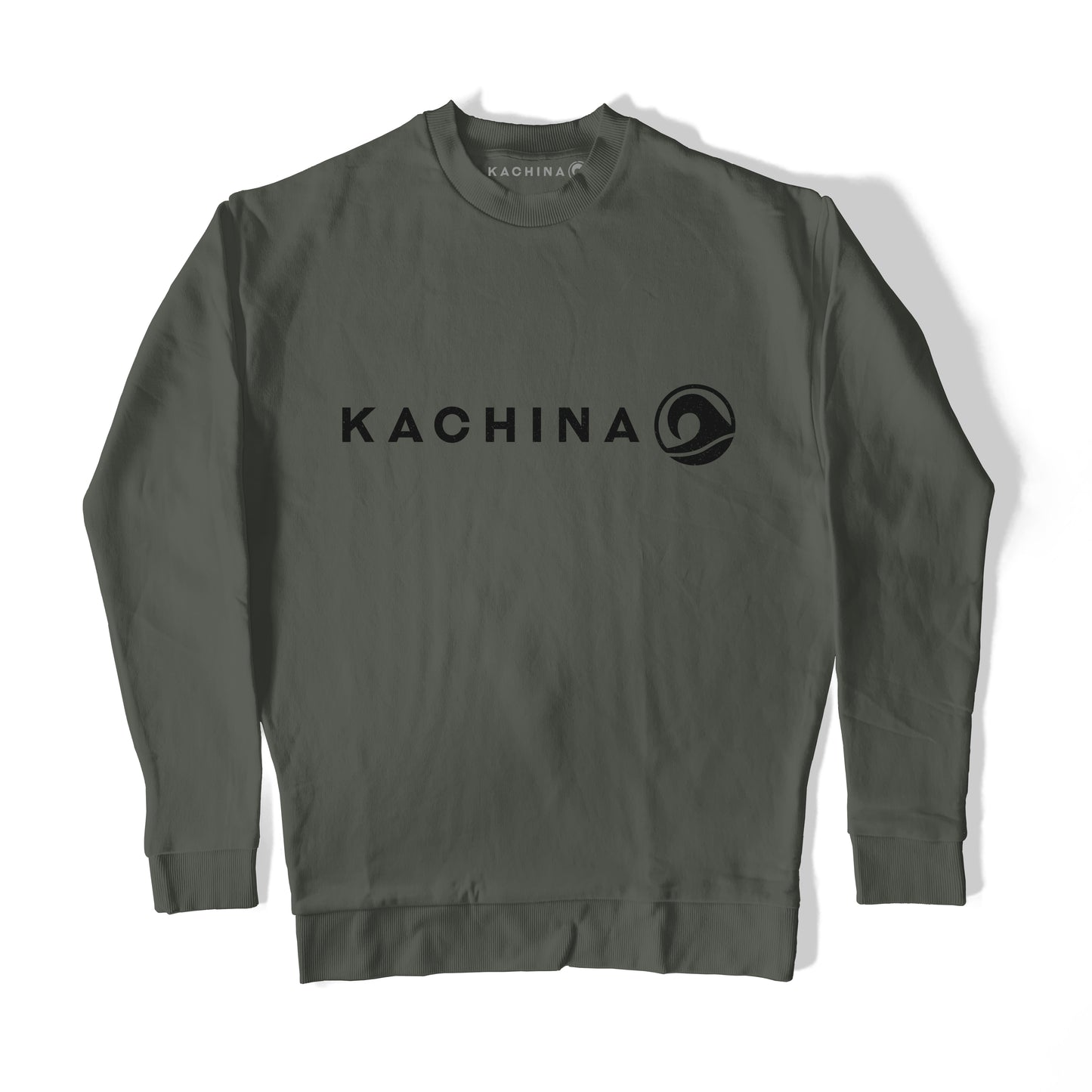 In Line Khaki Sweatshirt