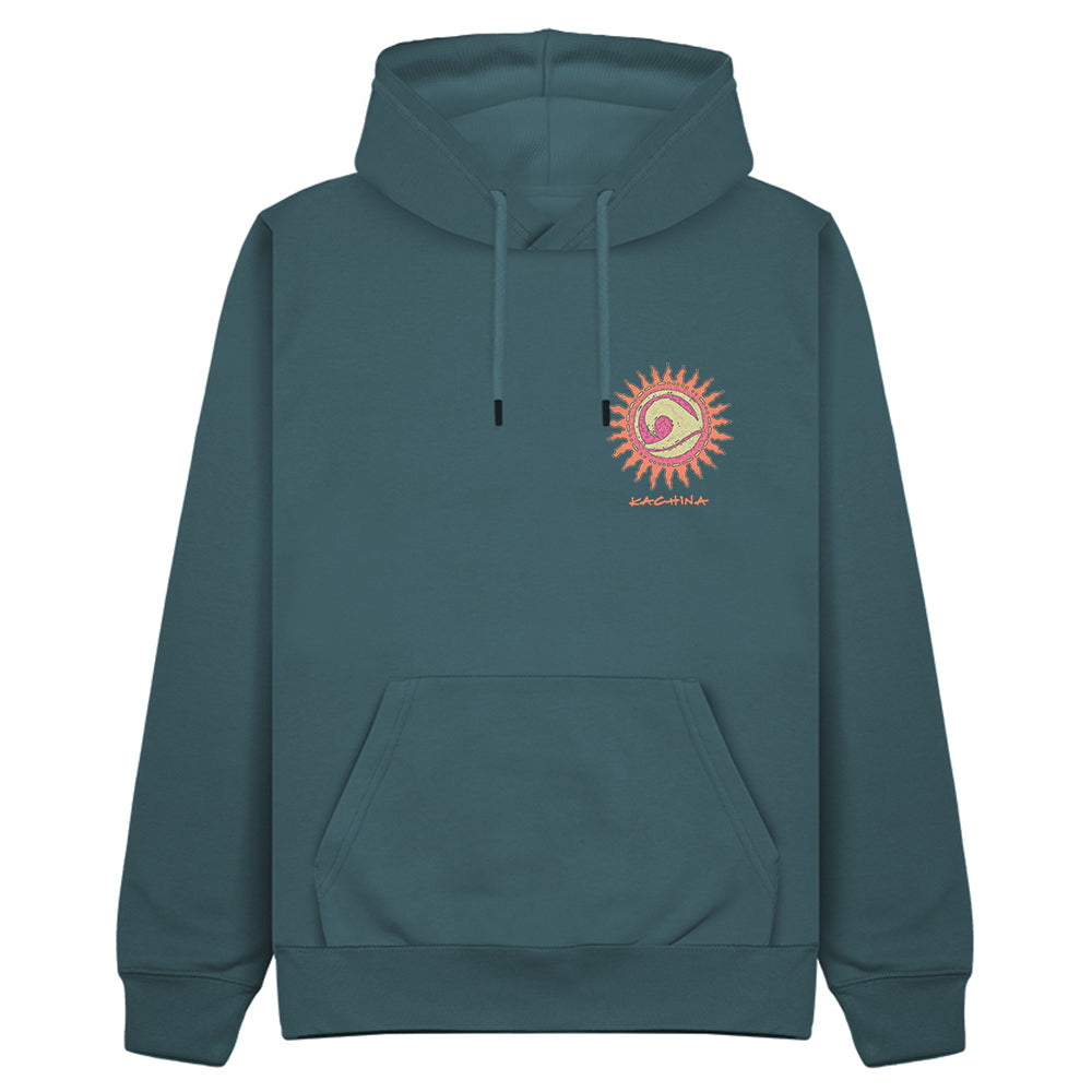 Sunburst Hoodie - Ocean Blue