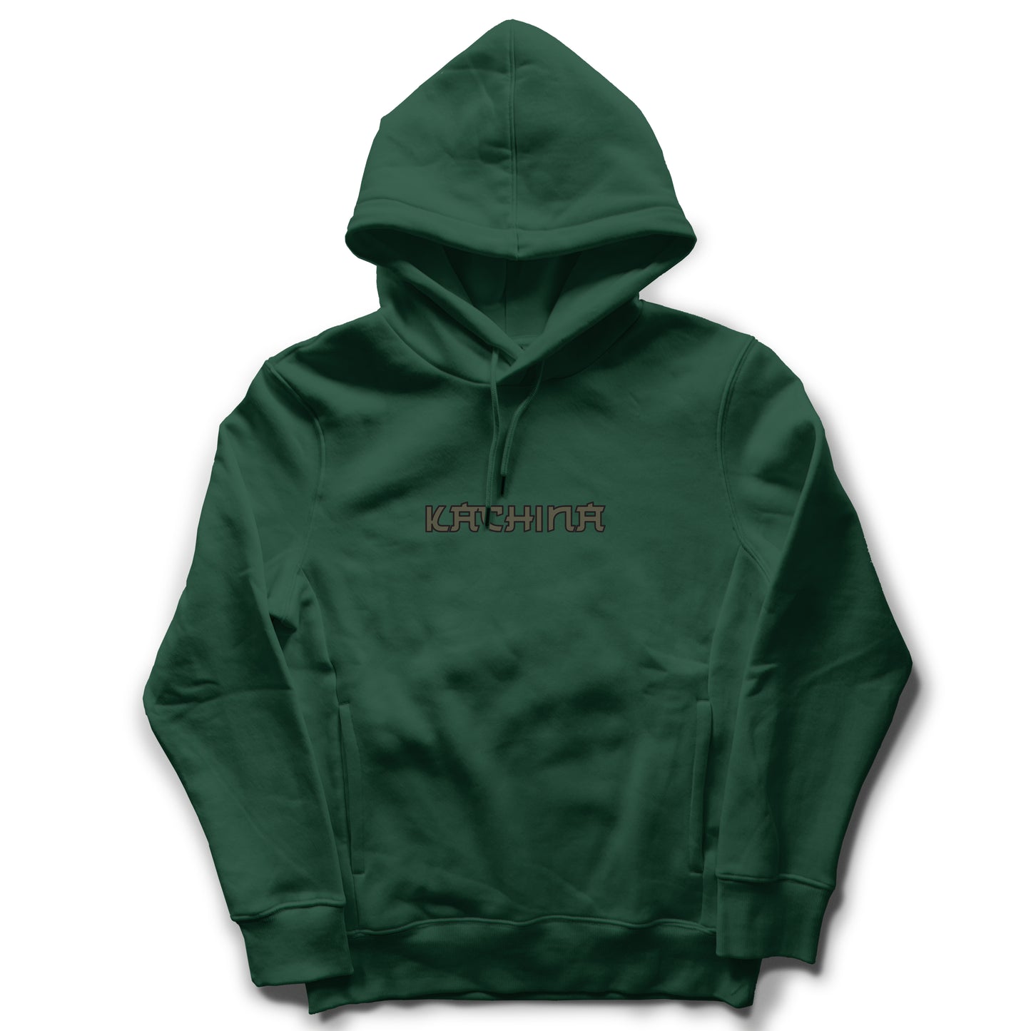 Yin Yang Hoodie - Bottle Green