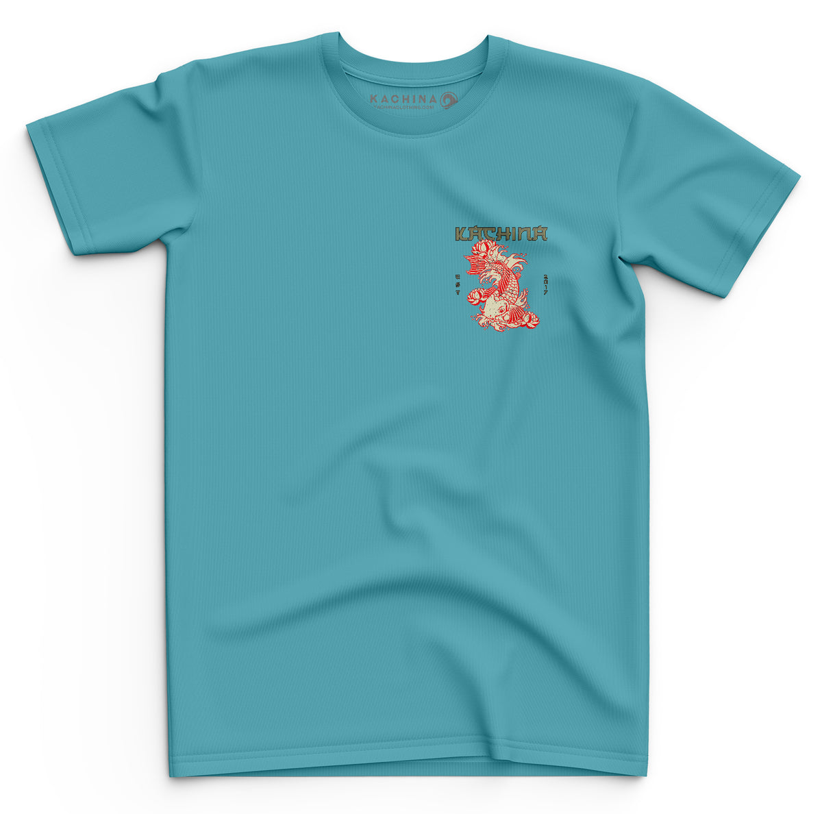 Lucky Koi - Light Teal