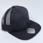 3D Embroidered Cap - Black