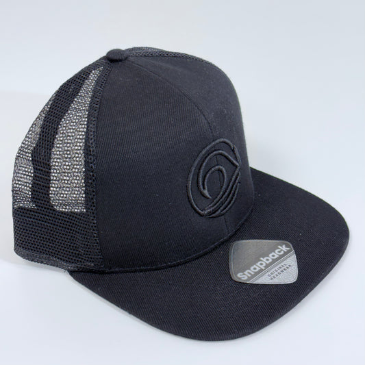 3D Embroidered Cap - Black