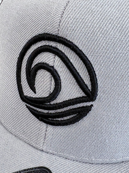 3D Embroidered Cap - Grey