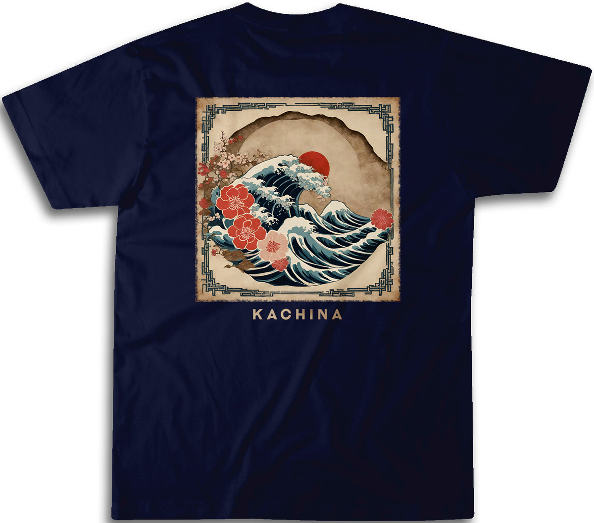 Kids Greater Wave Tee - Navy