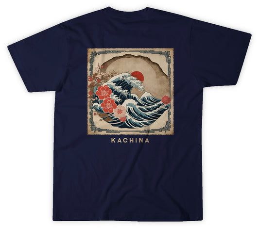 Kids Greater Wave Tee - Navy