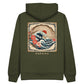 The Greater Wave Hoodie - Khaki