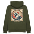 The Greater Wave Hoodie - Khaki