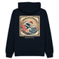 The Greater Wave Hoodie - Navy