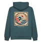 The Greater Wave Hoodie - Ocean Blue