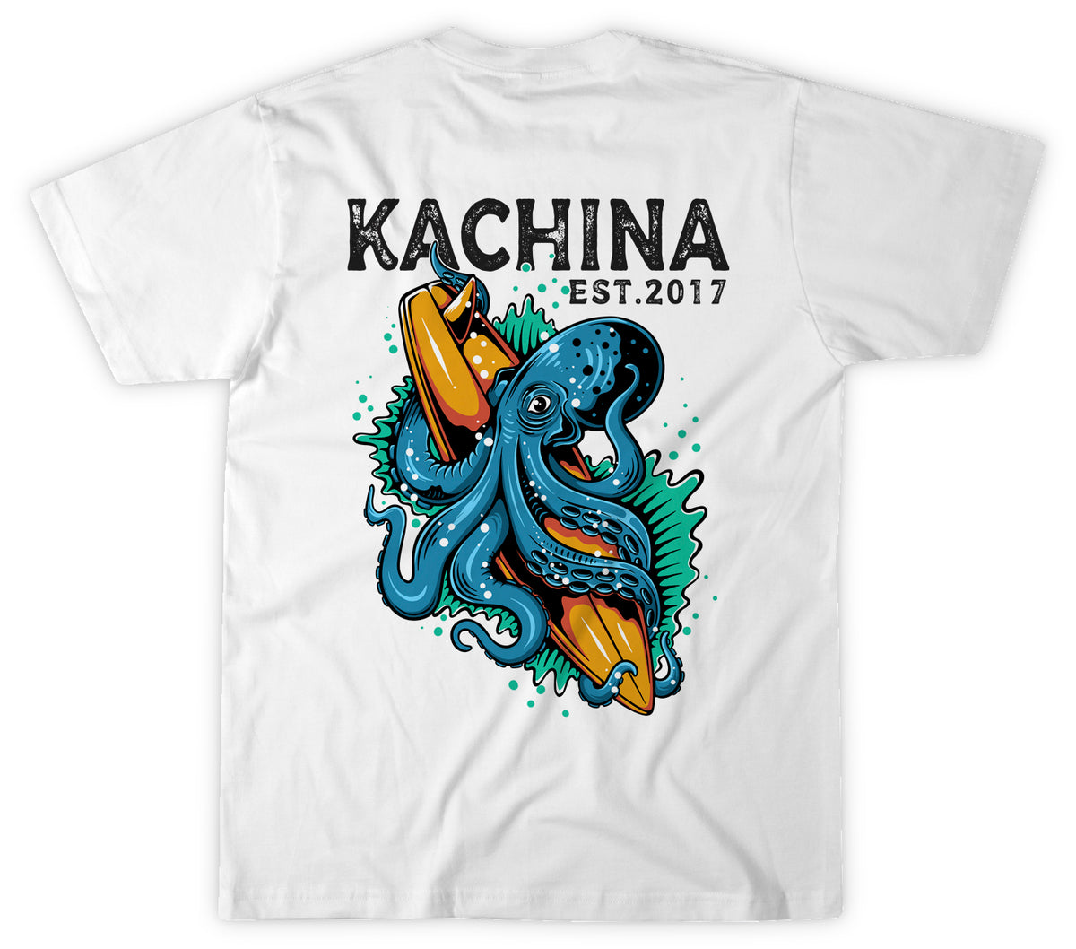Kids Kraken Tee - White