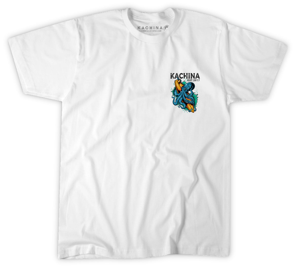 Kids Kraken Tee - White