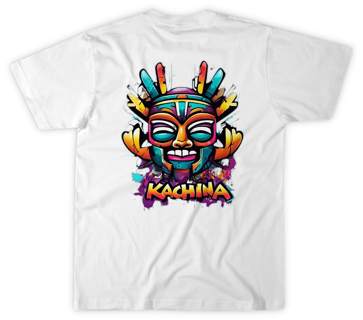 Kids Mask Tee - White