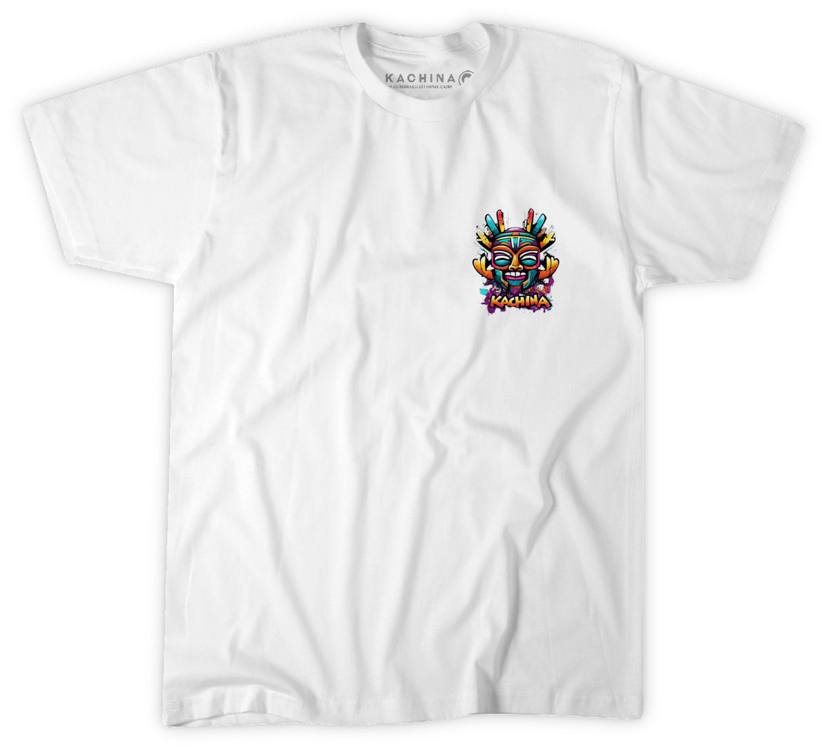 Kids Mask Tee - White