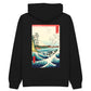 Hiroshige - The Sea at Satta Hoodie - Black