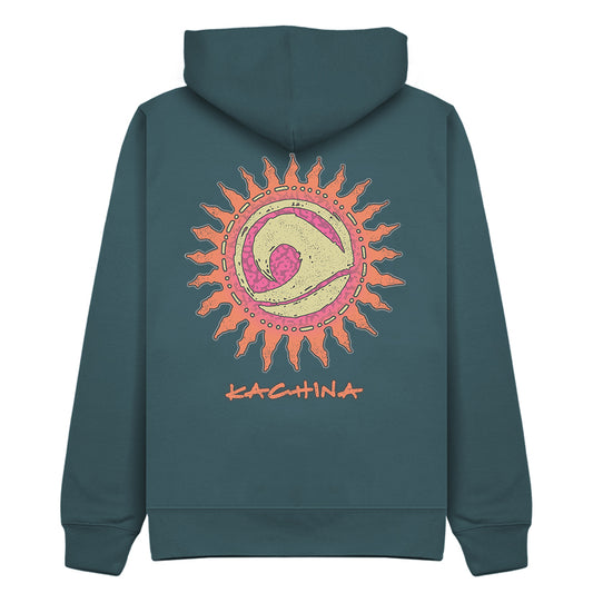 Sunburst Hoodie - Ocean Blue
