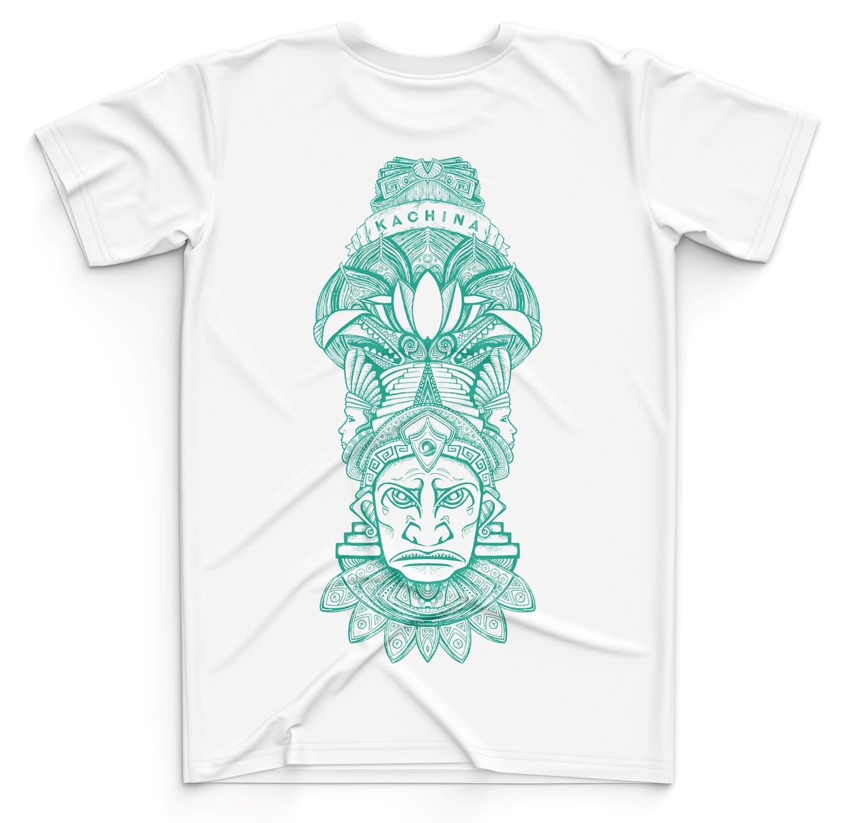 Mayan Totem - White
