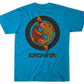 Kids Yin Yang Tee - Sapphire Blue
